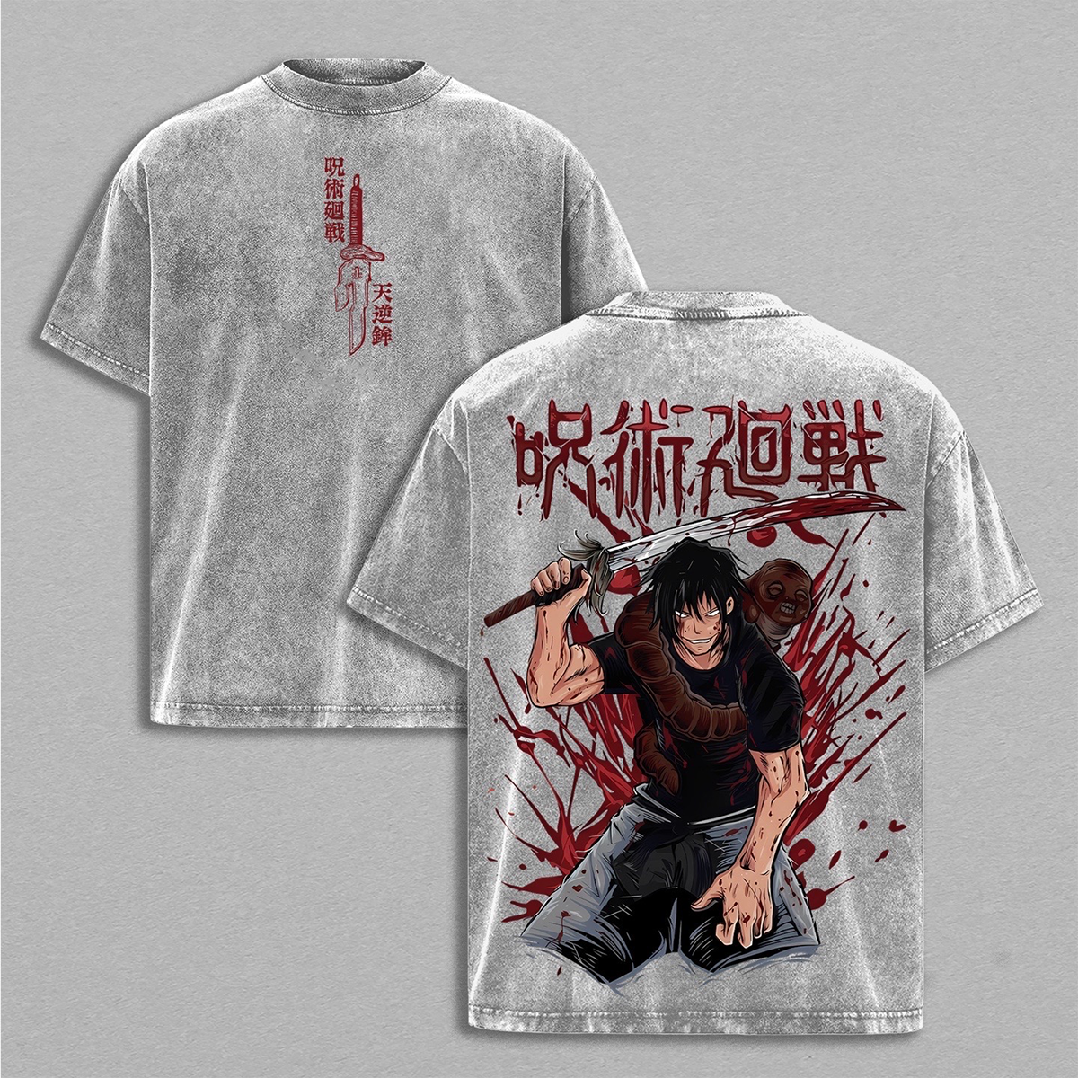 Toji Washed T-shirt/Crewneck/Hoodie