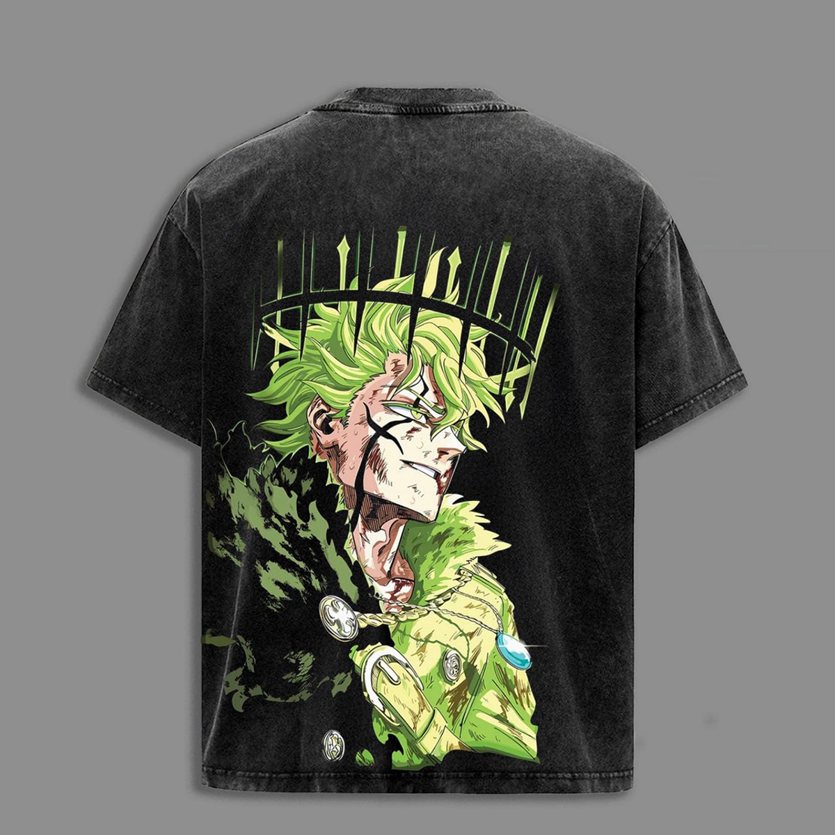 Black Clover Yuno Anime Vintage Washed T-shirt/Crewneck/Hoodie