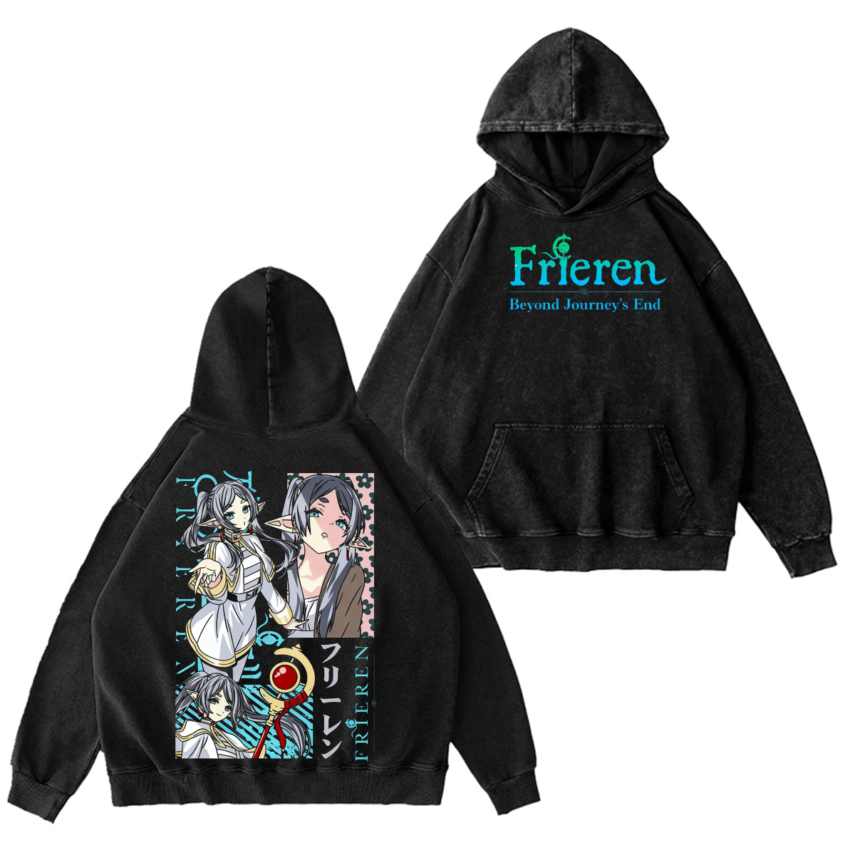 Frieren Vintage Washed T-shirt/Crewneck/Hoodie
