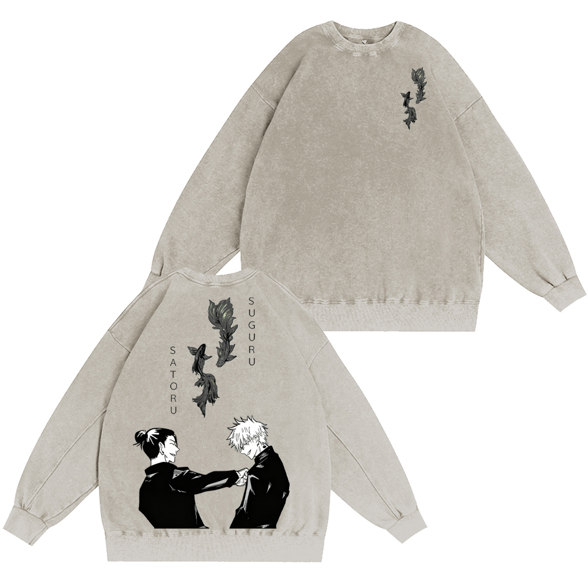 Jujutsu Kaisen Vintage Washed T-shirt/Crewneck/Hoodie