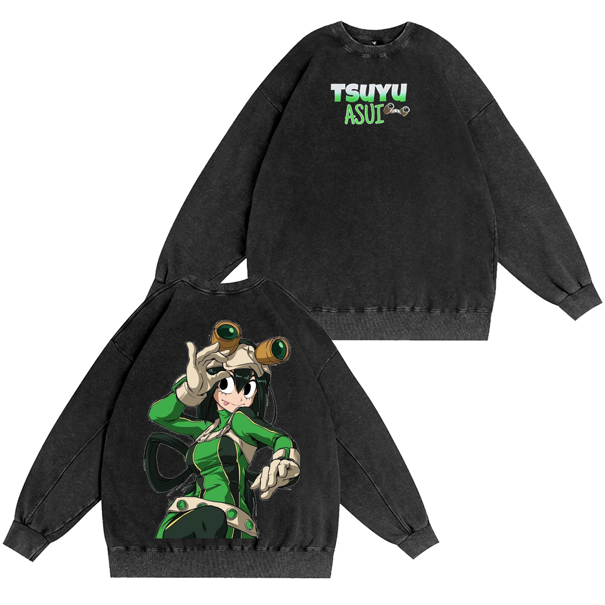 Tsuyu Asui My Hero Academia Vintage Washed T-shirt/Crewneck/Hoodie