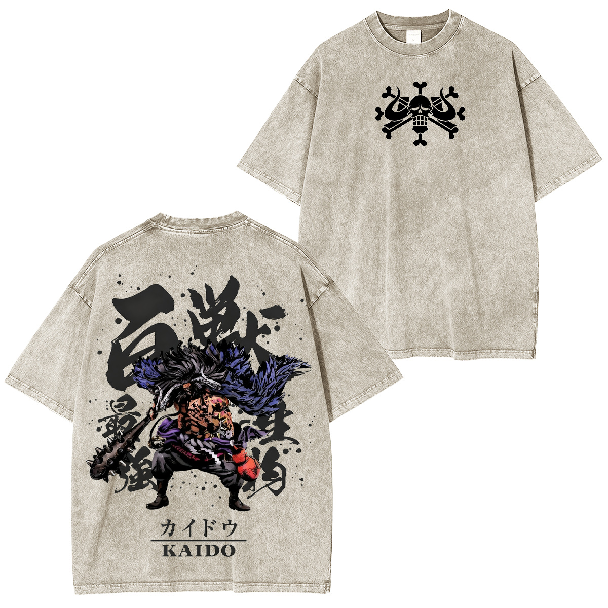 Kaido One Piece Washed T-shirt/Crewneck/Hoodie