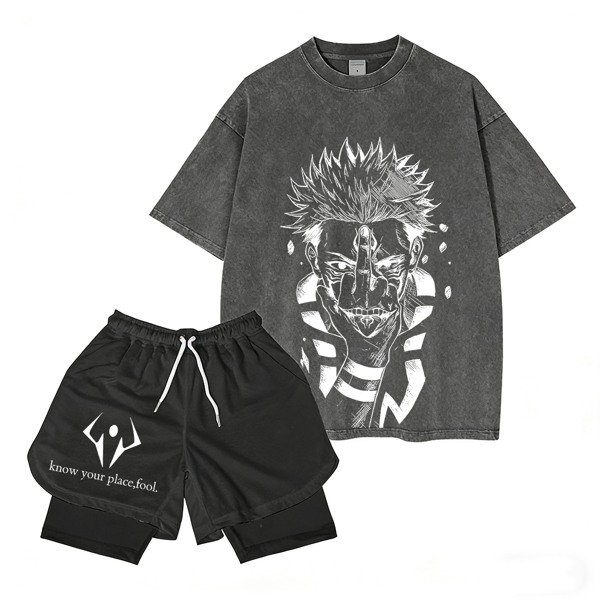 Jujutsu Kaisen :Ryomen Sukuna Vintage  Set Suit