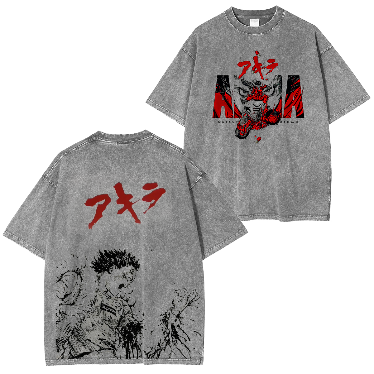 Akira Vintage Washed T-shirt/Crewneck/Hoodie