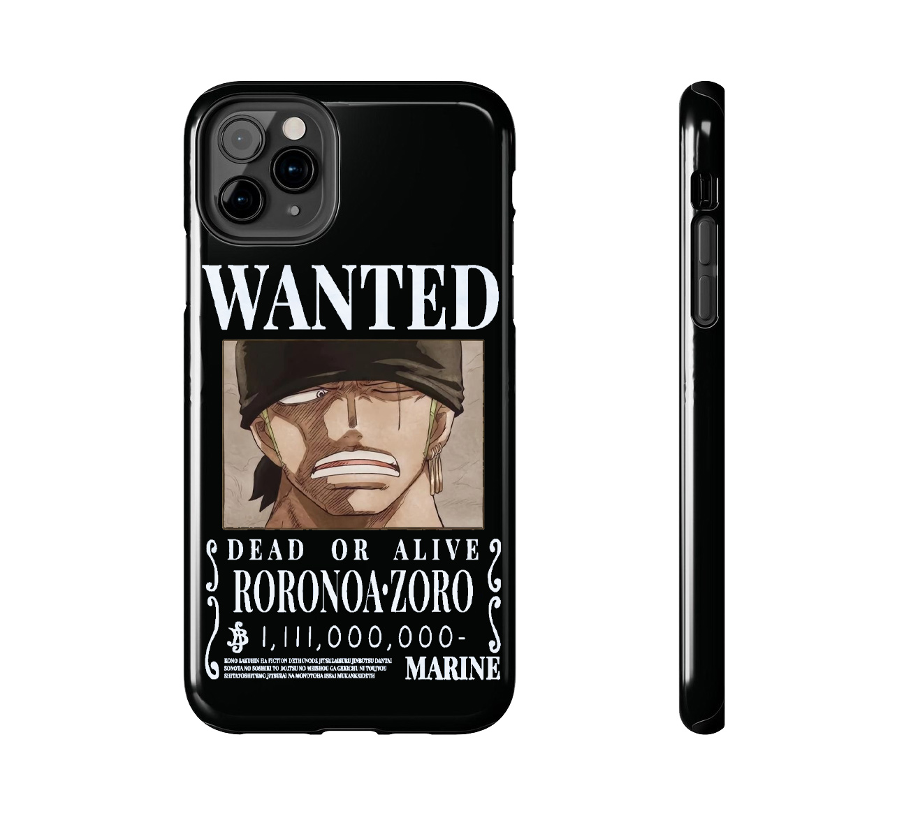 Roronoa Zoro One Piece iPhone Case
