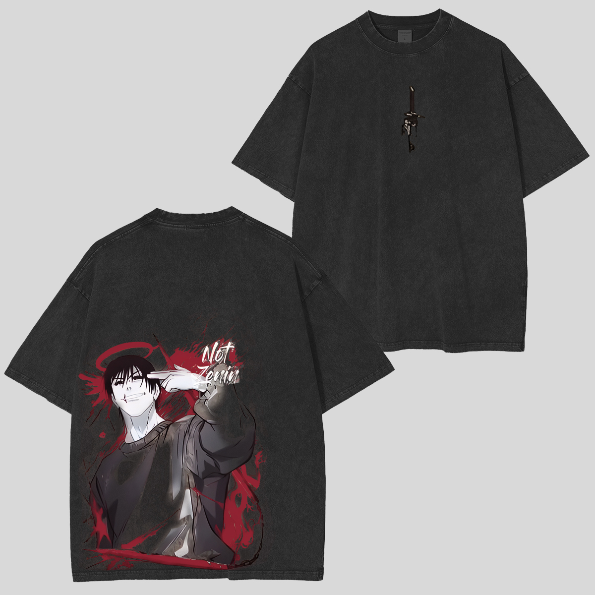 Azikbd Jujutsu Kaisen Anime Retro Tshirt