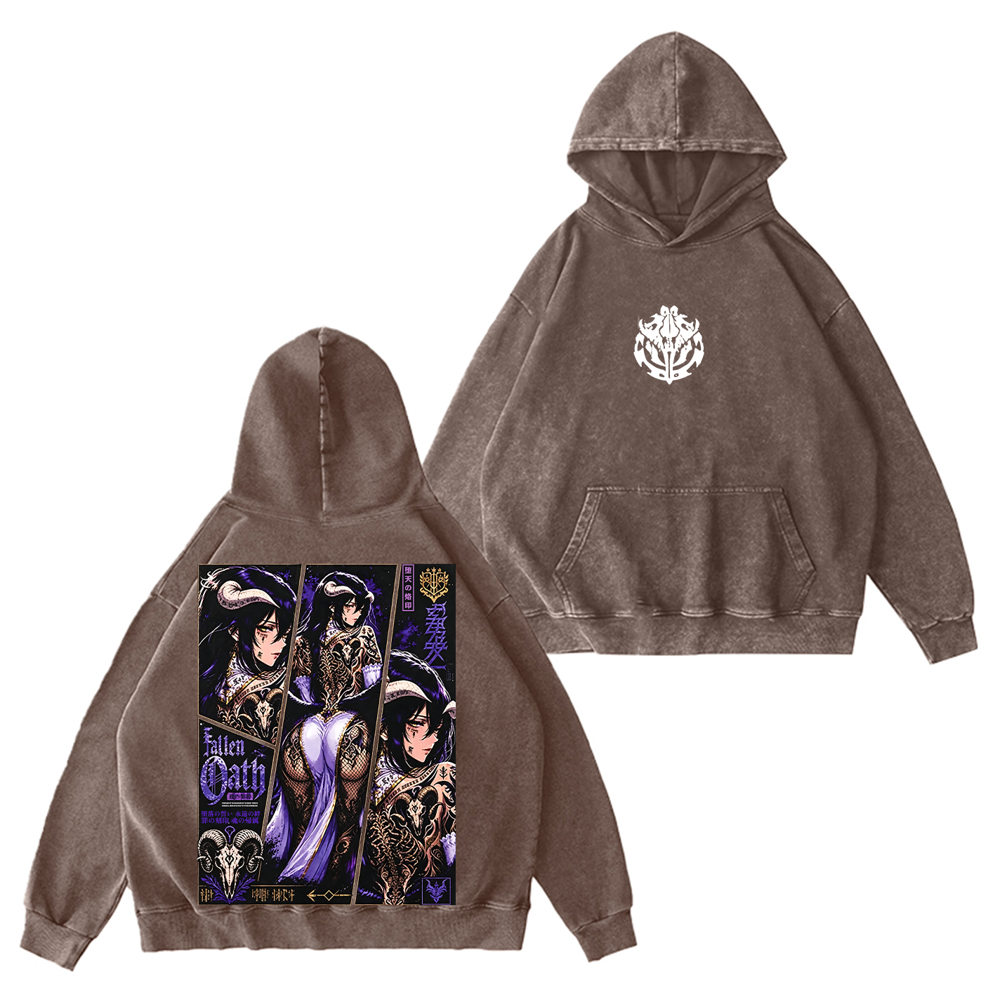 Overlord Albedo Unisex Washed T-shirt/Crewneck/Hoodie