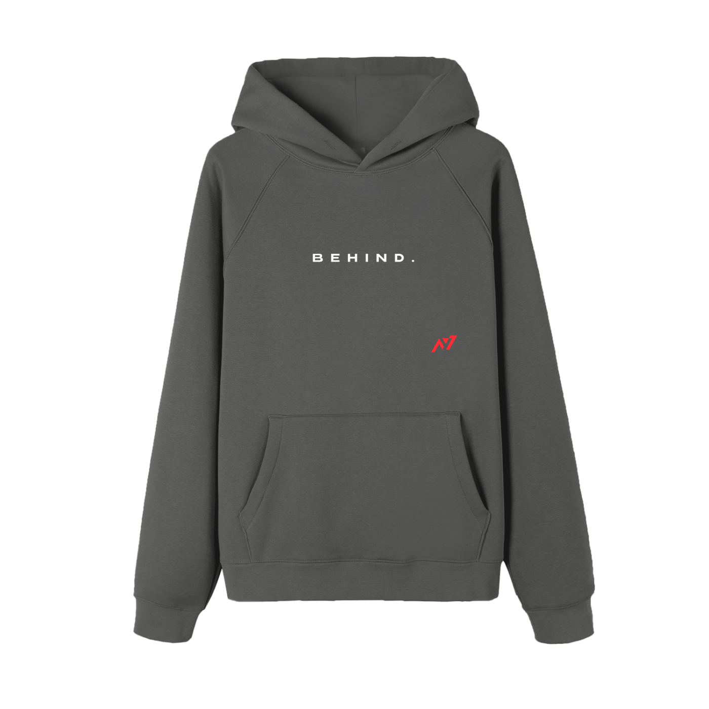 BEHIND. Premium Hoodie