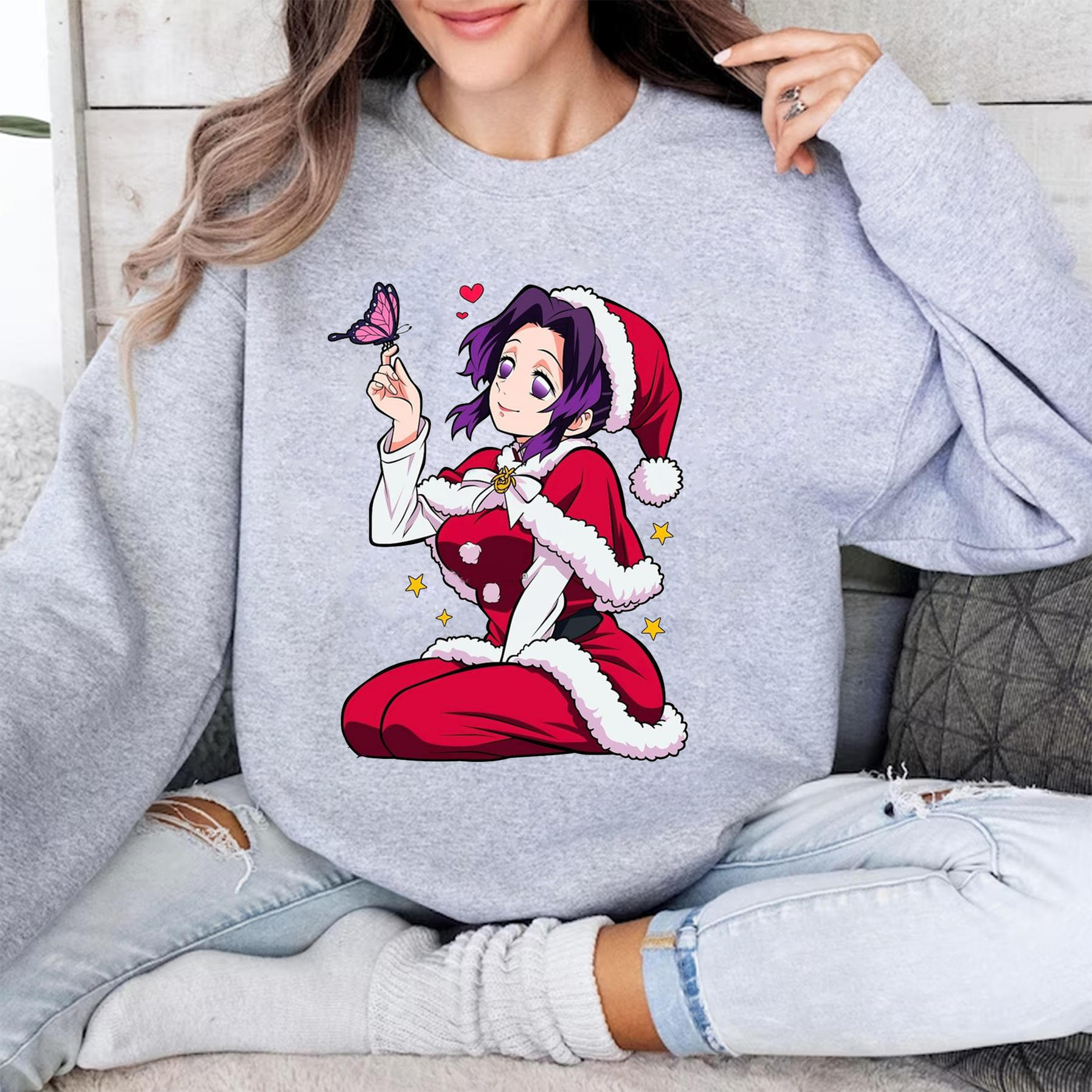 Demon Slayer Shinobu Kocho Unisex Shirts/Crewneck/Hoodie