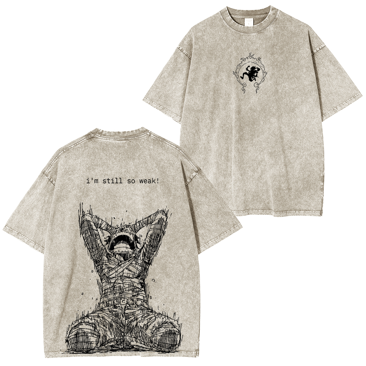 One Piece Vintage washed T-shirt/Crewneck/Hoodie