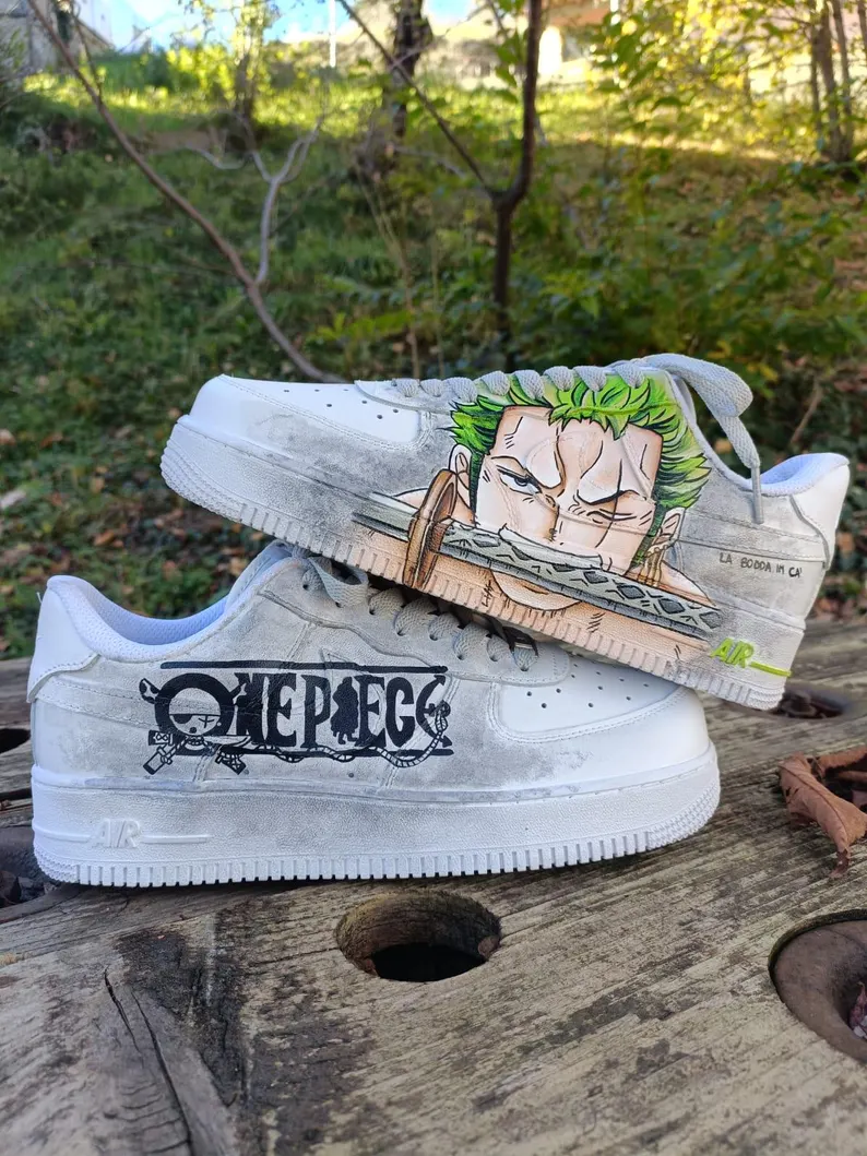  Air Force 1 One piece manga Monkey comics Zoro