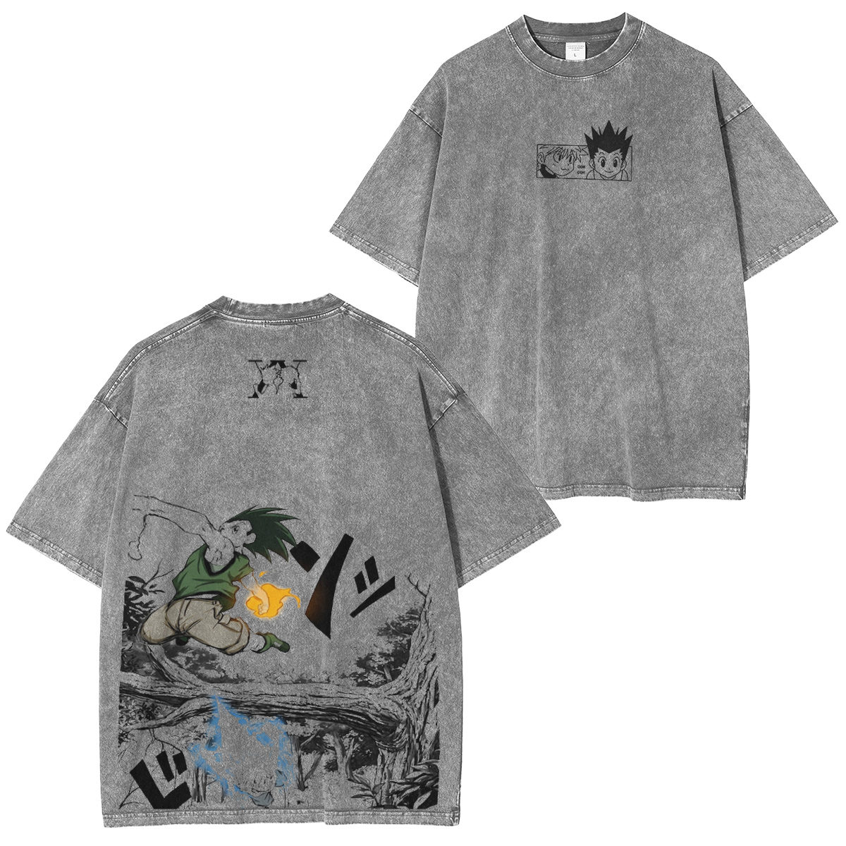 Hunter × Hunter Gon Freecss Vintage washed T-shirt/Crewneck/Hoodie