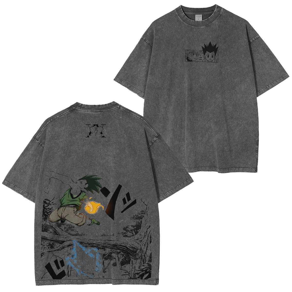 Hunter × Hunter Gon Freecss Vintage washed T-shirt/Crewneck/Hoodie