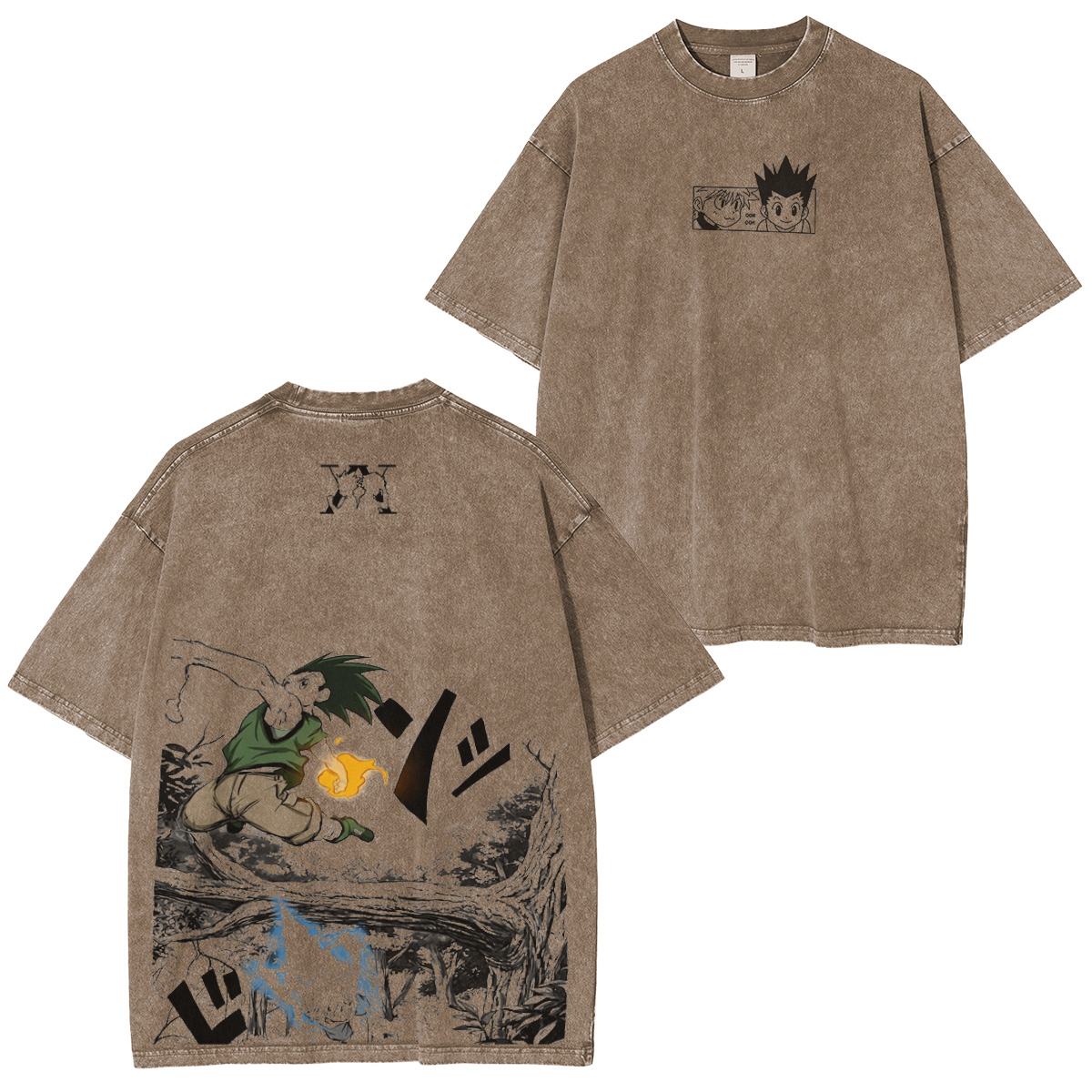 Hunter × Hunter Gon Freecss Vintage washed T-shirt/Crewneck/Hoodie