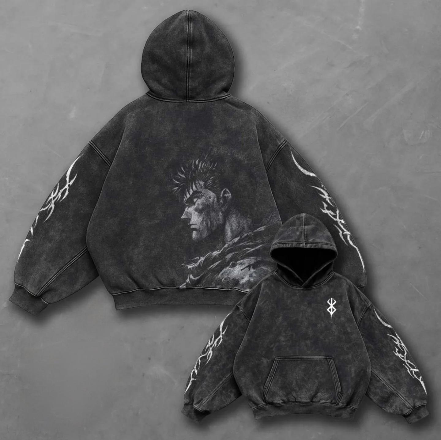 Bresk Retro Anime Hoodie