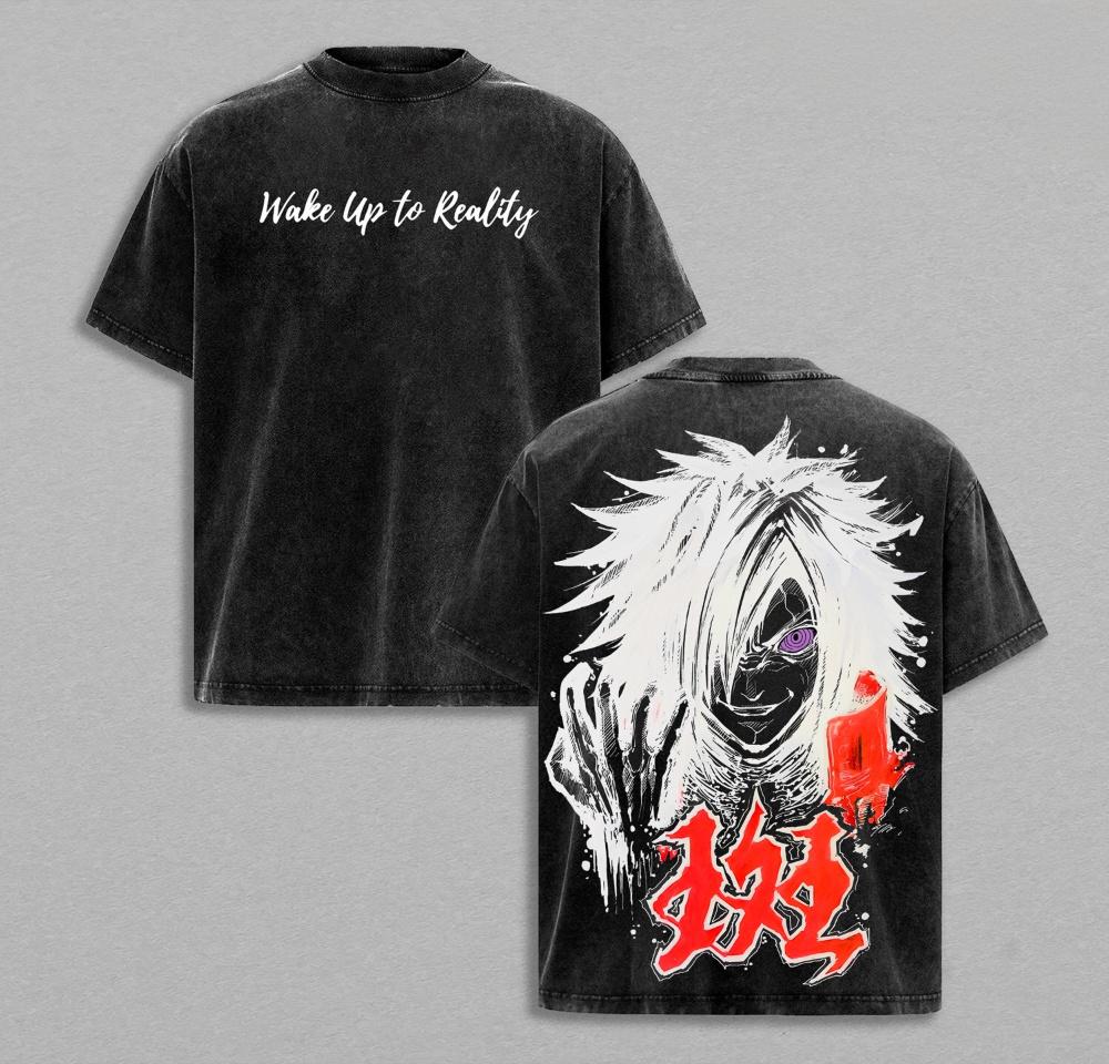 Naruto Uchiha Madara??Wake Up to Reality Vintage T-shirt/Crewneck/Hoodie