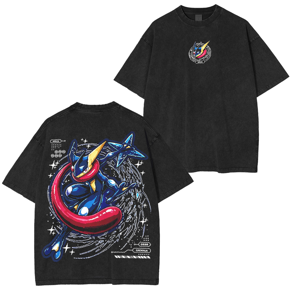 Digital Monsters Washed T-shirt/Crewneck/Hoodie