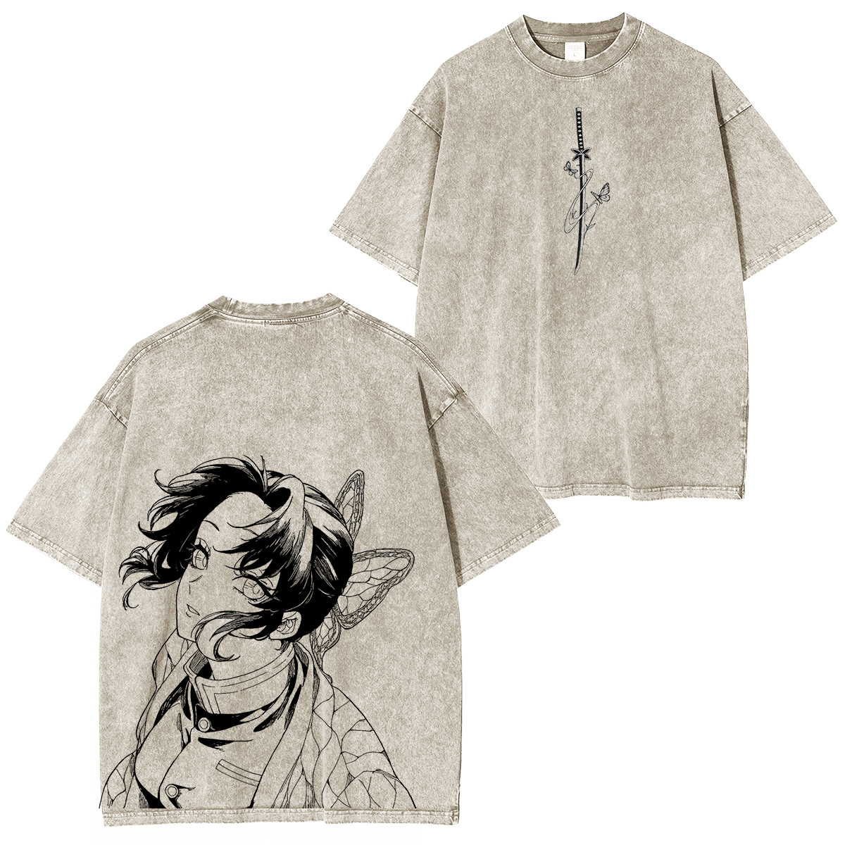 [Copy]Fern Frieren Unisex Washed T-Shirt