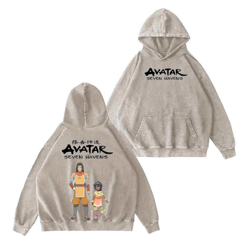 One Punch Man Avatar: Seven Havens Vintage Washed T-shirt/Crewneck/Hoodie