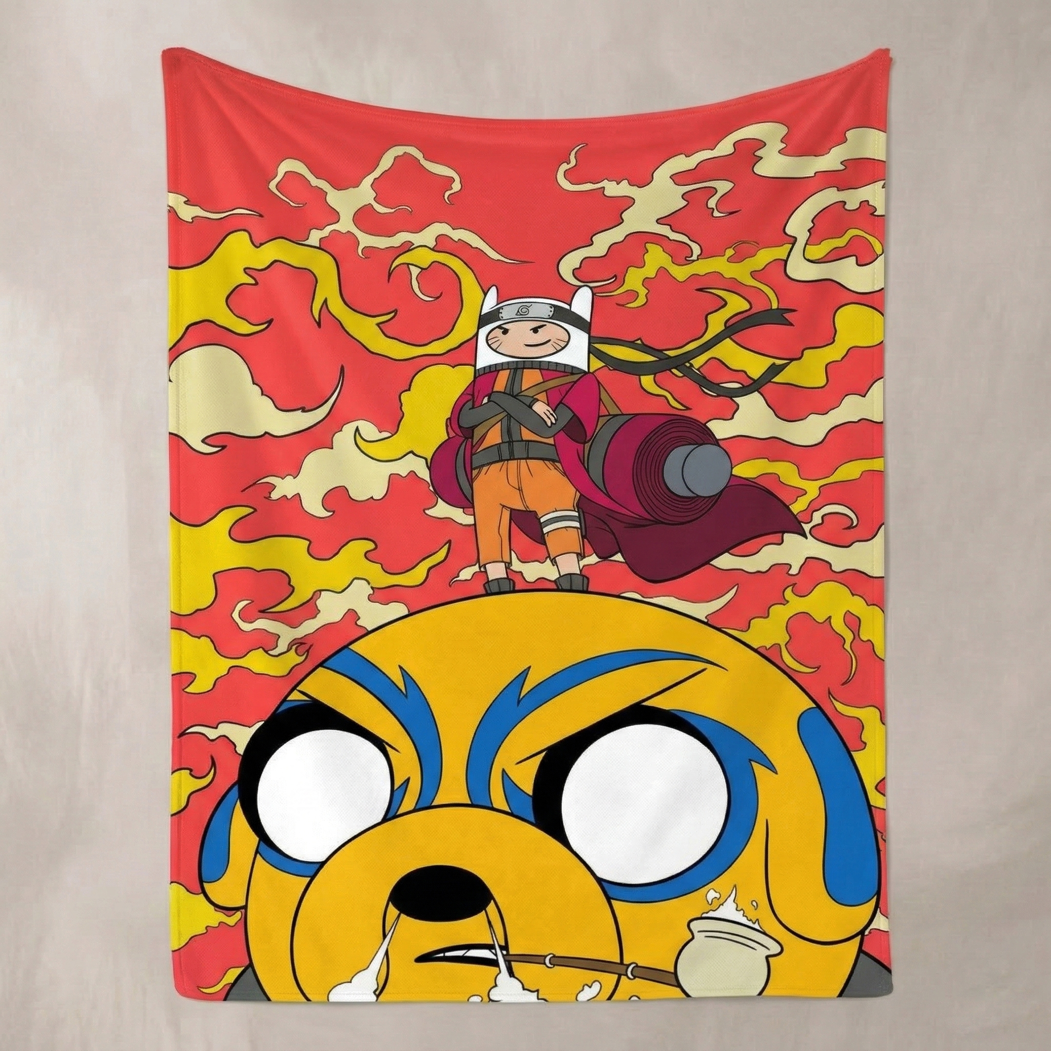 Cozy Up with Adventure Time Jake Blanket
