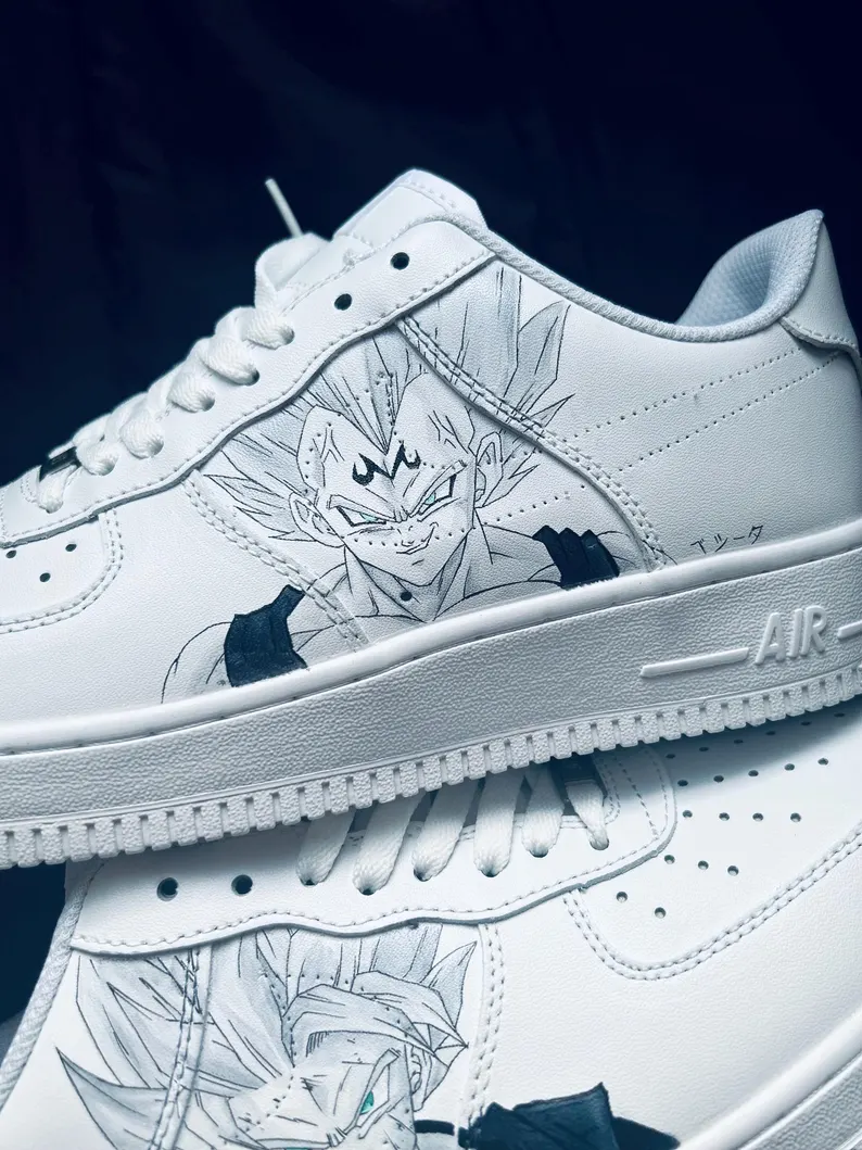 Dragon Ball Anime Air Force 1’s (Goku x Vegeta)