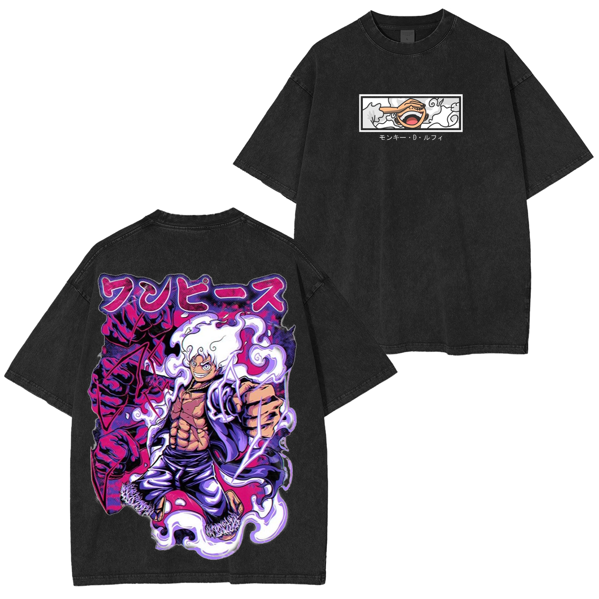 One Piece Anime Unisex Washed T-shirt/Hoodie