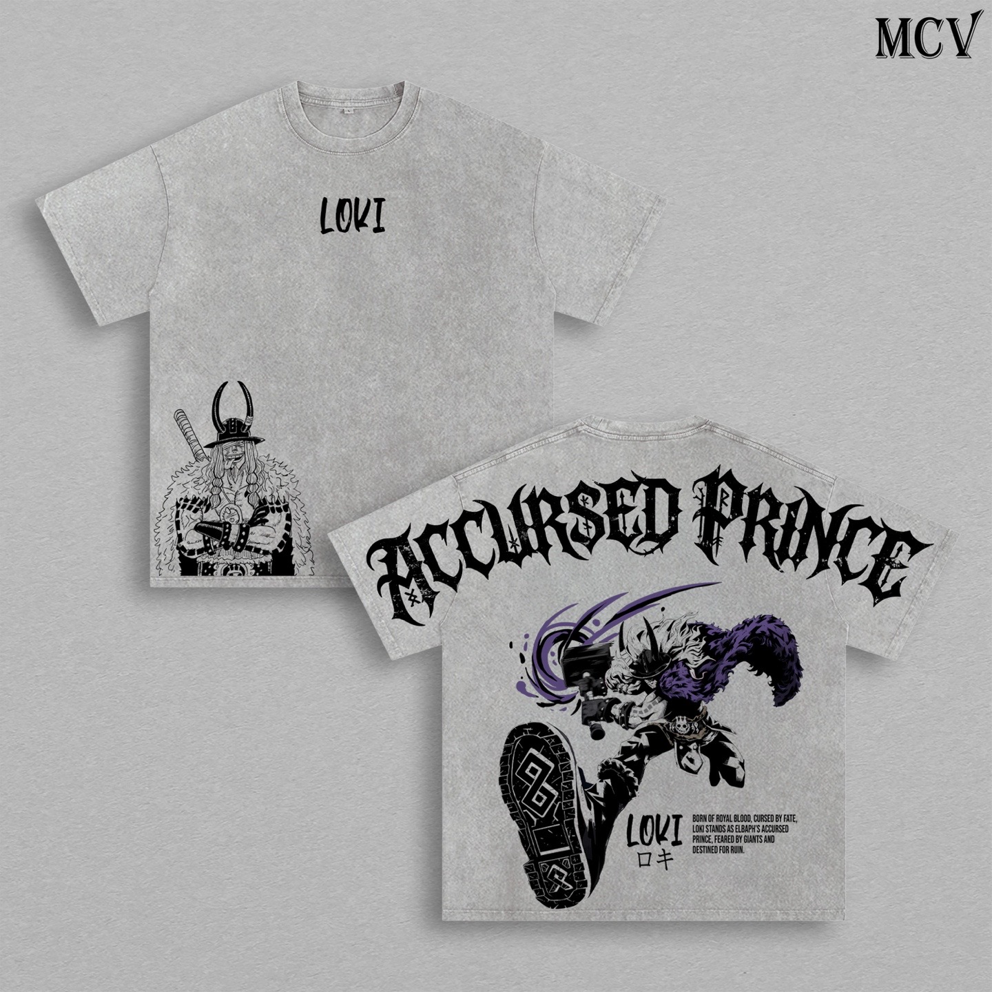 One Piece Washed T-shirt/Crewneck/Hoodie