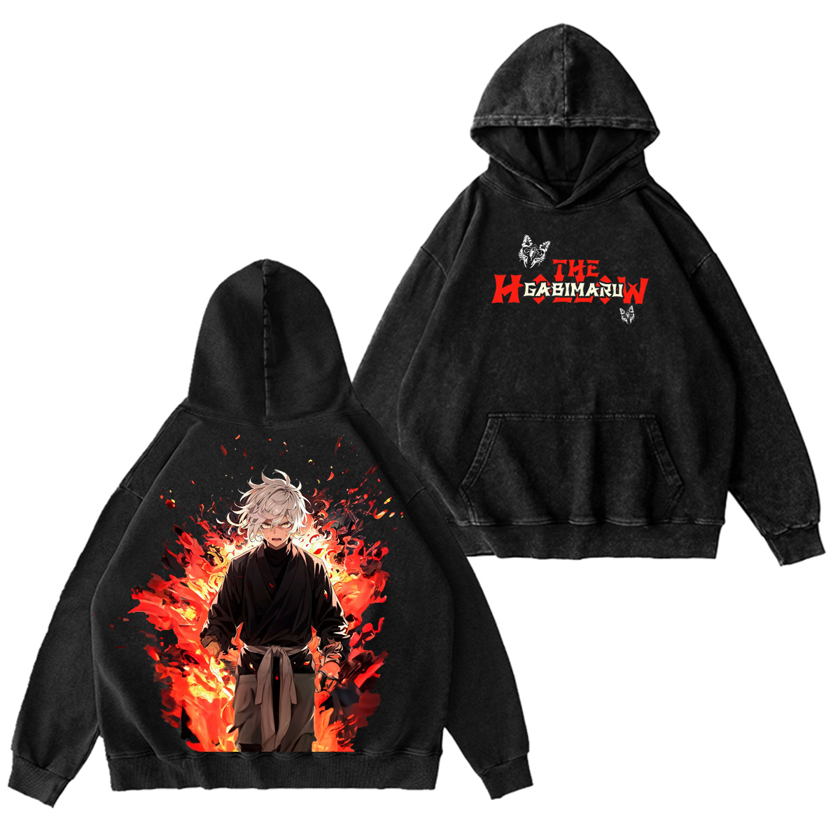 Hell's Paradise: Jigokuraku-Gabimaru Vintage washed T-shirt/Crewneck/Hoodie