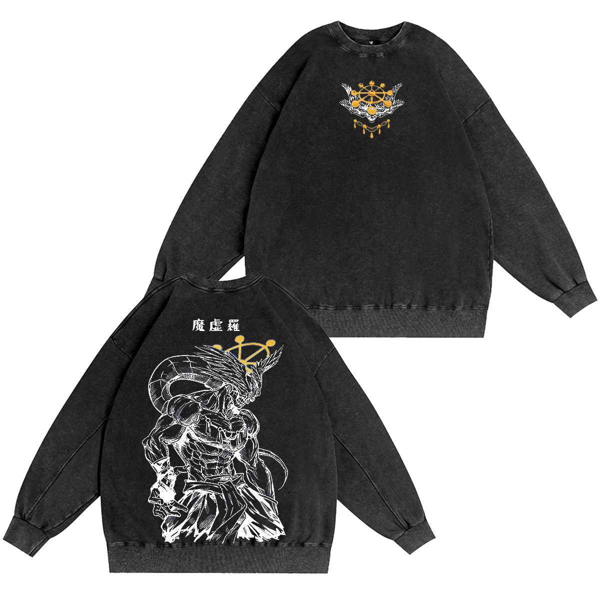 Jujutsu Kaisen :Mahoraga Vintage washed T-shirt/Crewneck/Hoodie