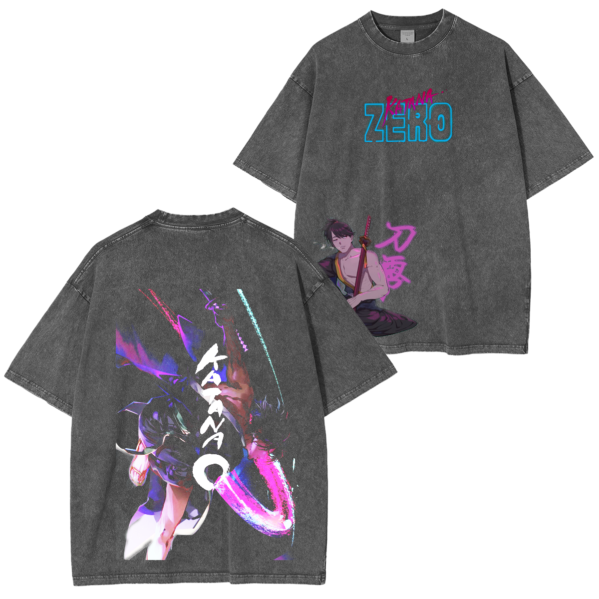 Katana ZERO Unisex Washed T-shirt/Crewneck/Hoodie