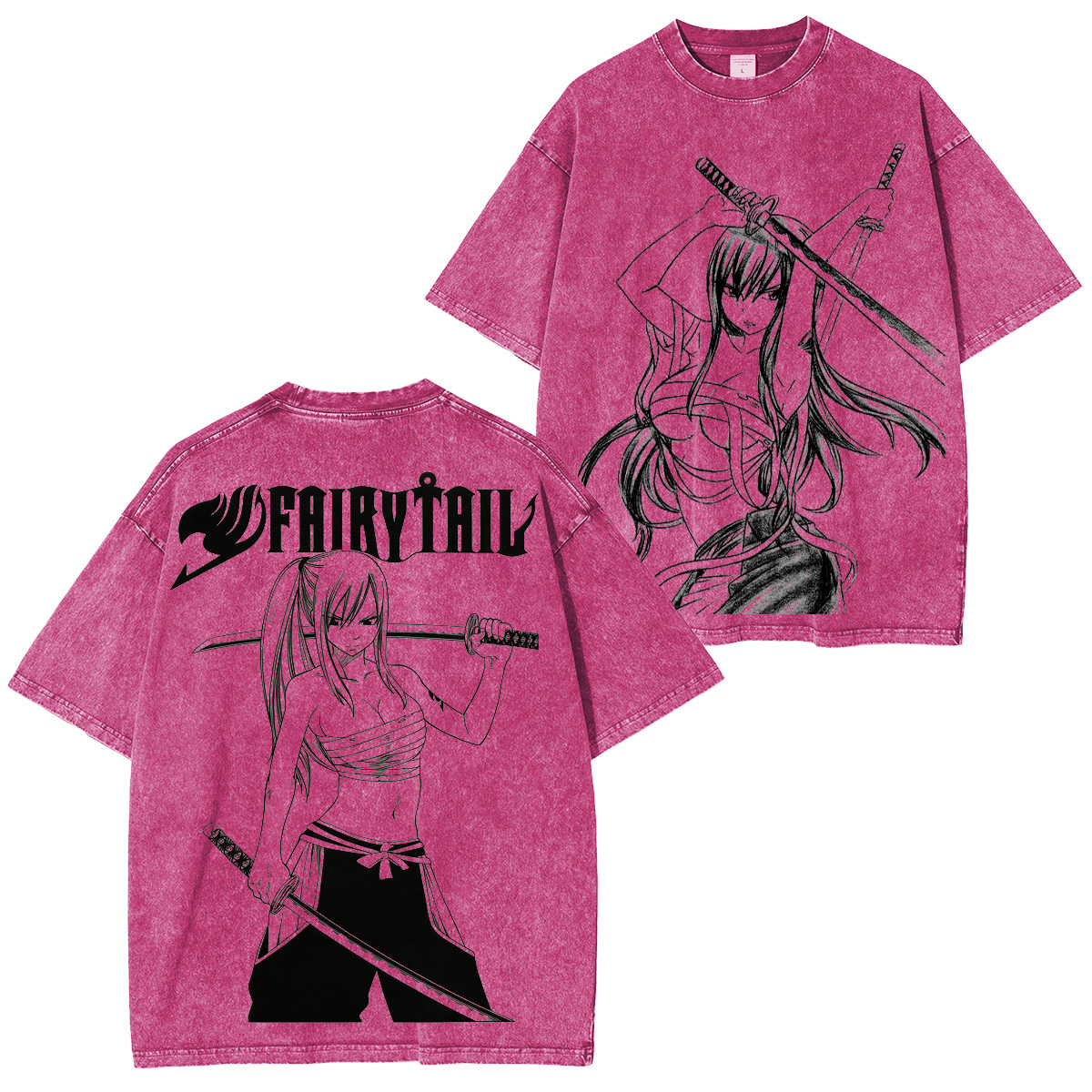 Fairy Tail Washed T-shirt/Crewneck/Hoodie