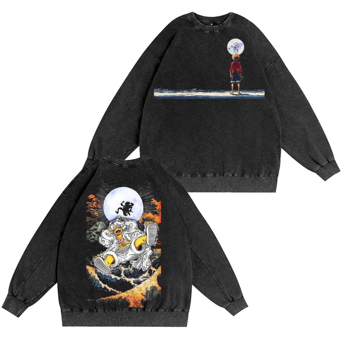 One Piece Washed T-shirt/Crewneck/Hoodie