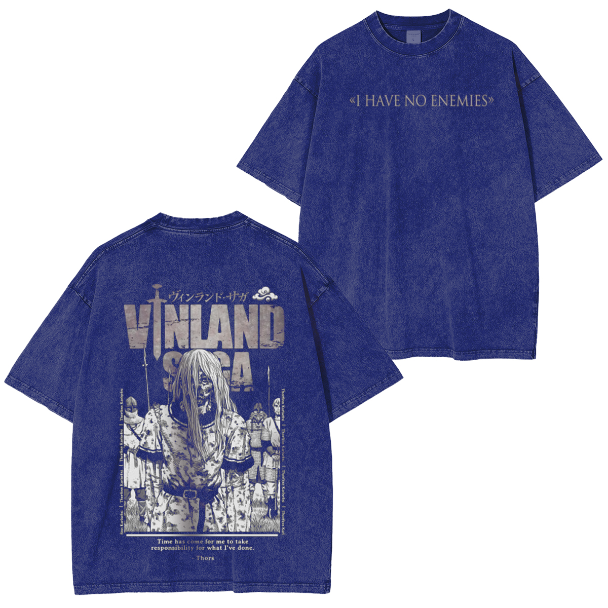 Vinland Saga Unisex Washed T-shirt/Crewneck/Hoodie