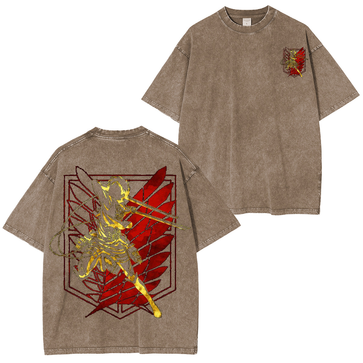 Attack on Titan Washed T-shirt/Crewneck/Hoodie