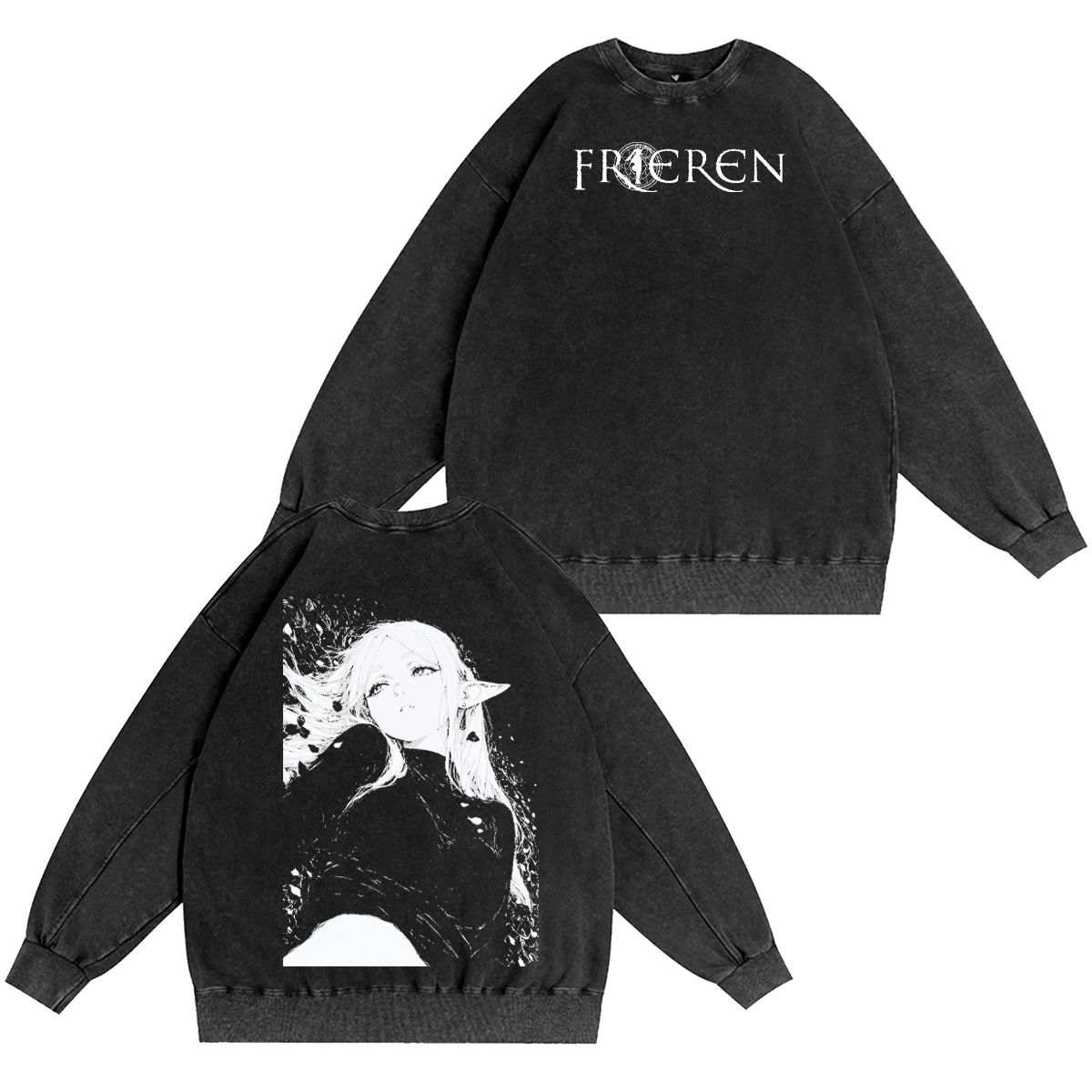 Frieren: Beyond Journey's End Washed T-shirt/Crewneck/Hoodie