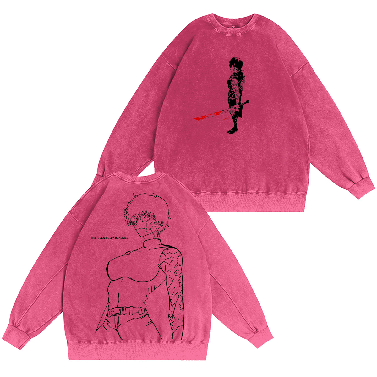 Maki Zenin Jujutsu Kaisen Washed T-shirt/Crewneck/Hoodie
