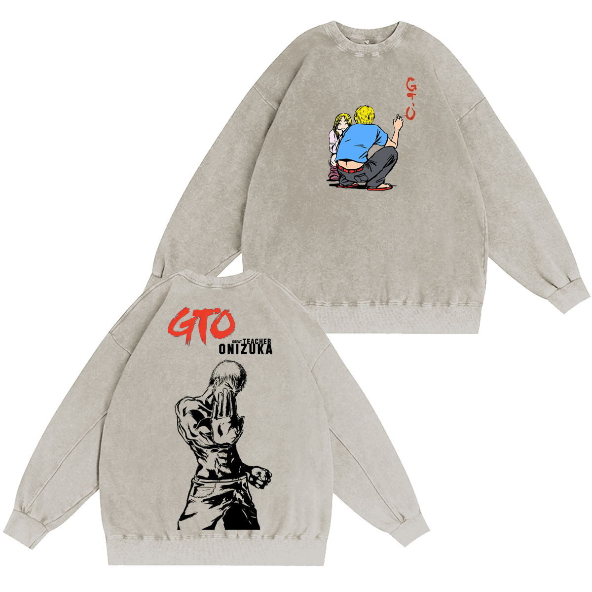 Great Teacher Onizuka Washed T-shirt/Crewneck/Hoodie
