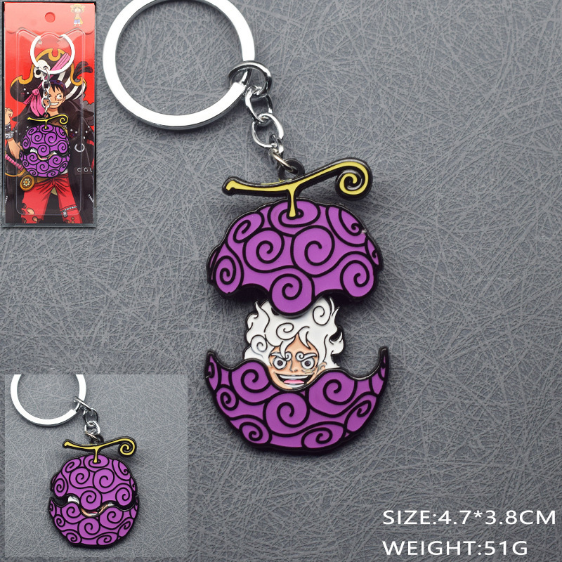 High-quality One Piece keychains/keychains, anime merchandise, backpack charms