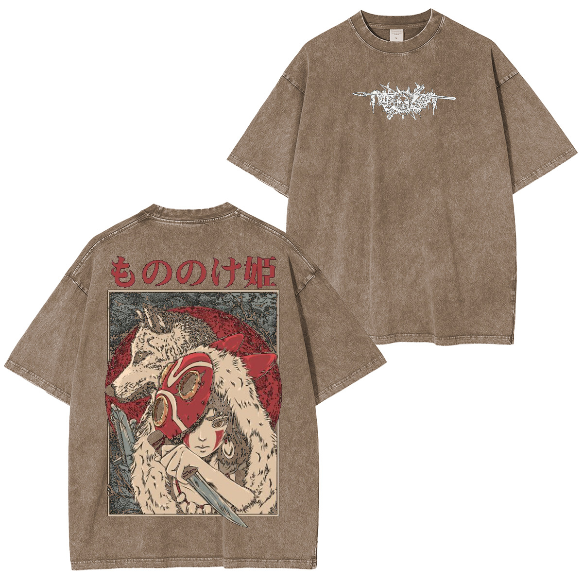 Princess Mononoke Washed T-shirt/Crewneck/Hoodie