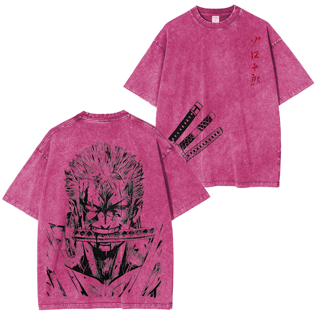 One Piece Washed T-shirt/Crewneck/Hoodie