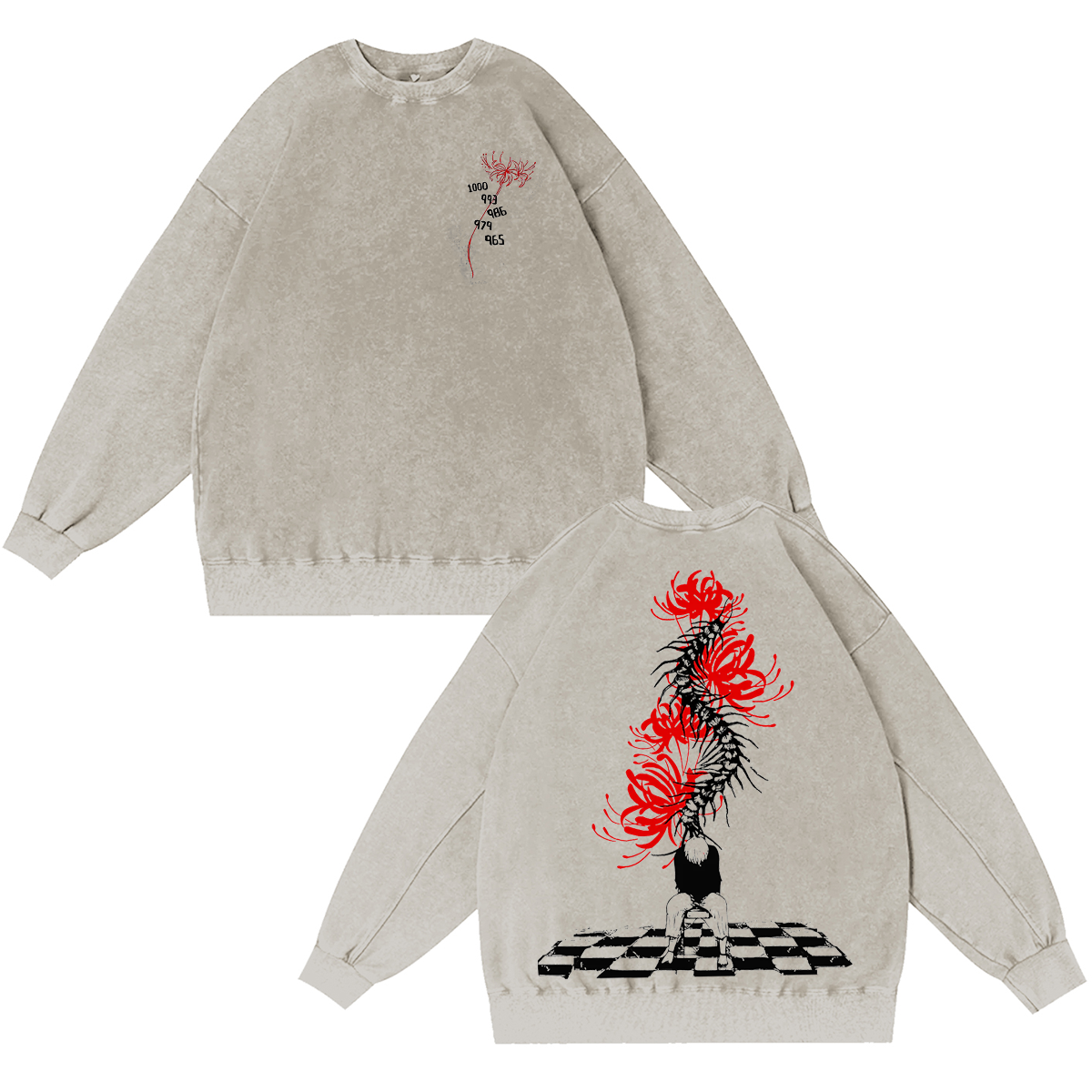 Tokyo Ghoul Washed T-shirt/Crewneck/Hoodie