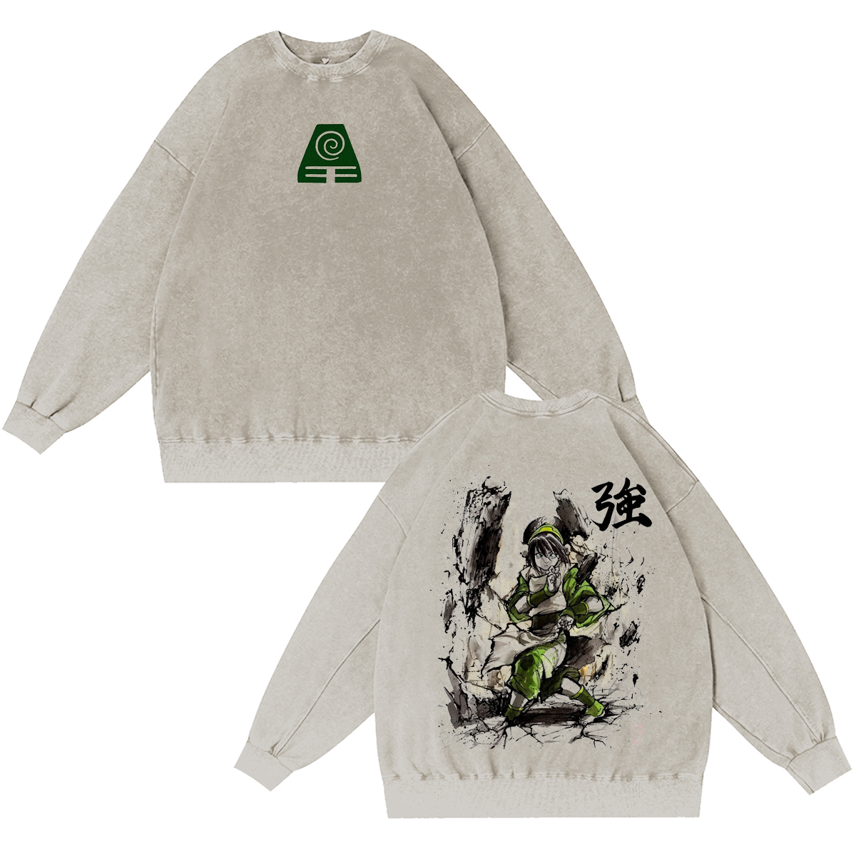 Toph Beifong Vintage Washed T-shirt/Crewneck/Hoodie