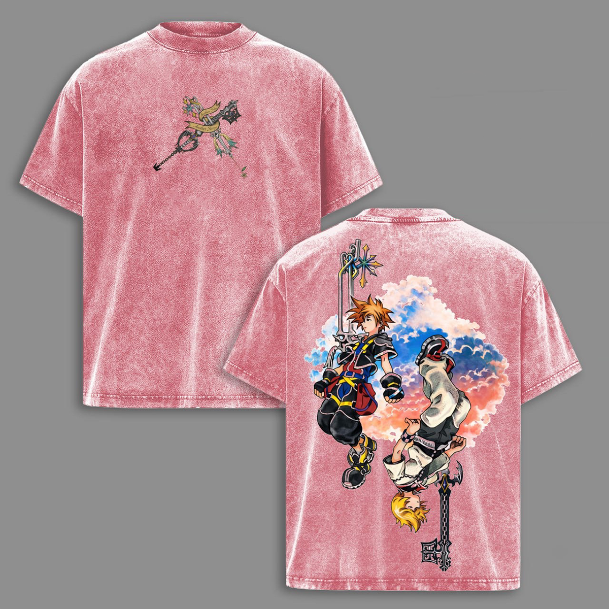 Kingdom Hearts II Washed T-shirt