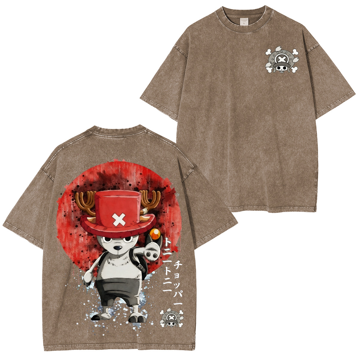 One Piece Washed T-shirt/Crewneck/Hoodie