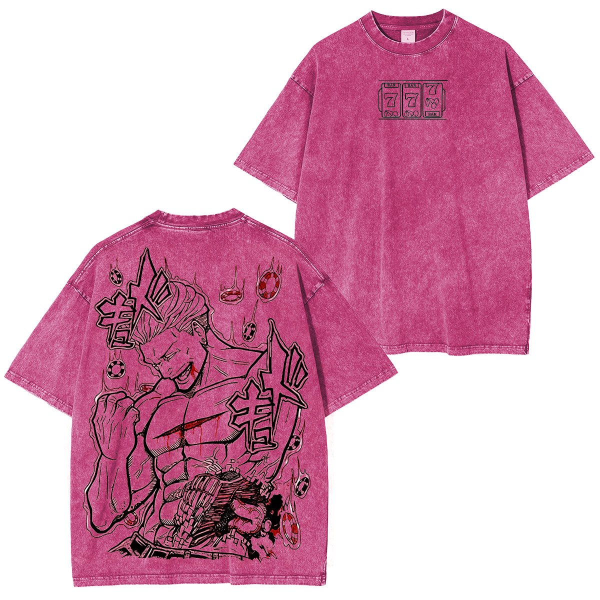 Kinji Hakari Jujutsu Kaisen Anime Washed T-shirt/Crewneck/Hoodie