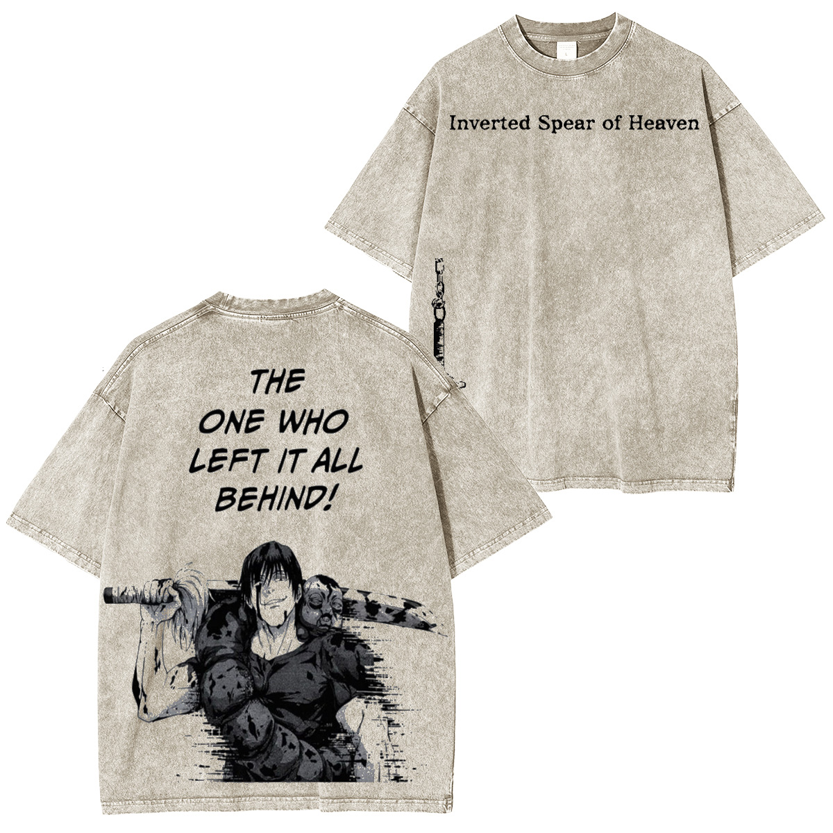 Toji Fushiguro Jujutsu Kaisen Anime Washed T-shirt/Crewneck/Hoodie
