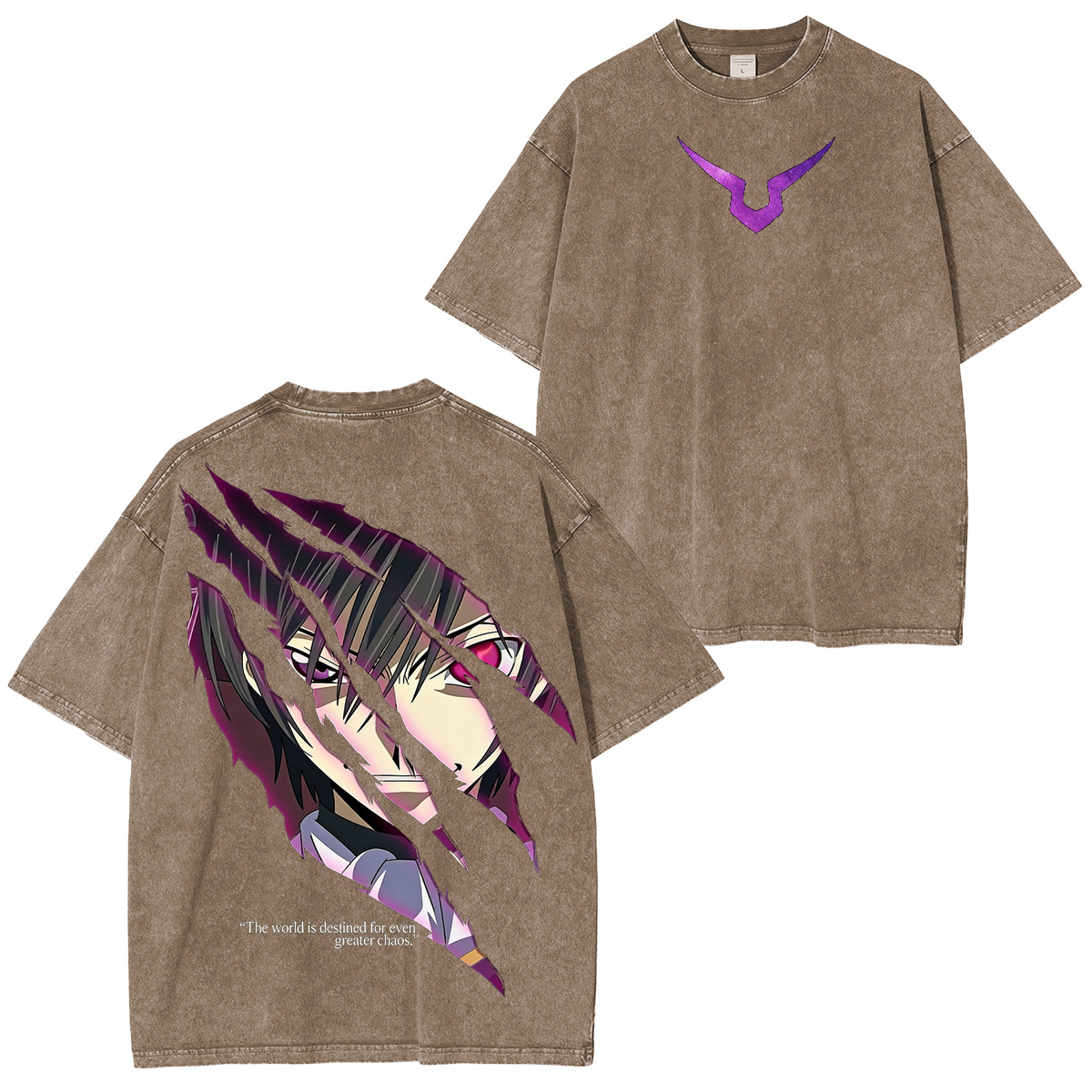 Code Geass: Lelouch of the Rebellion Washed T-shirt/Crewneck/Hoodie