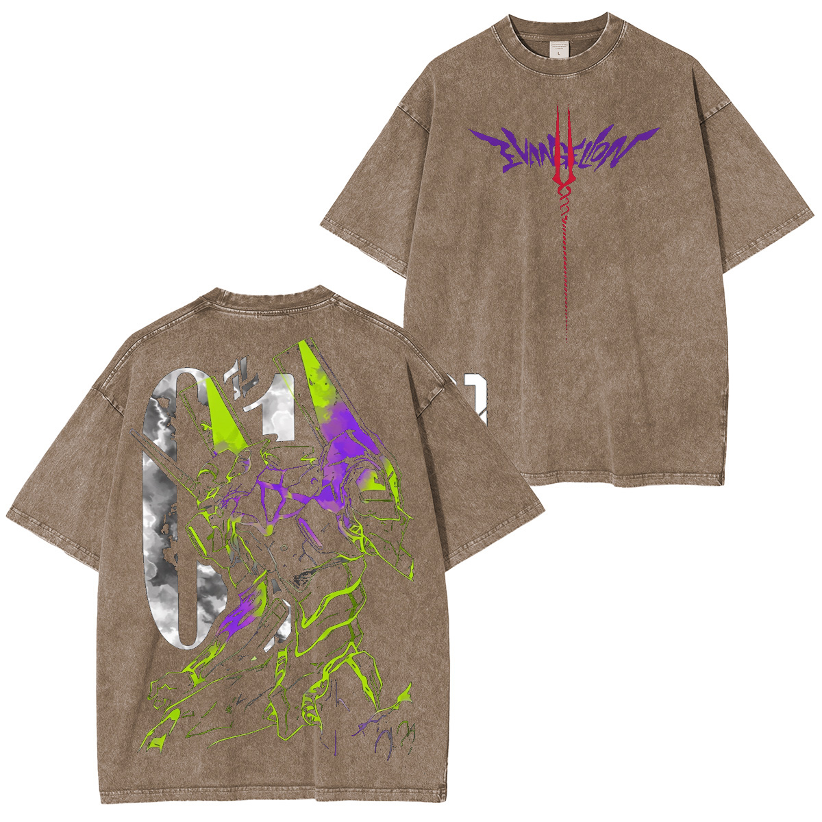 Neon Genesis Evangelion Washed T-shirt/Crewneck/Hoodie
