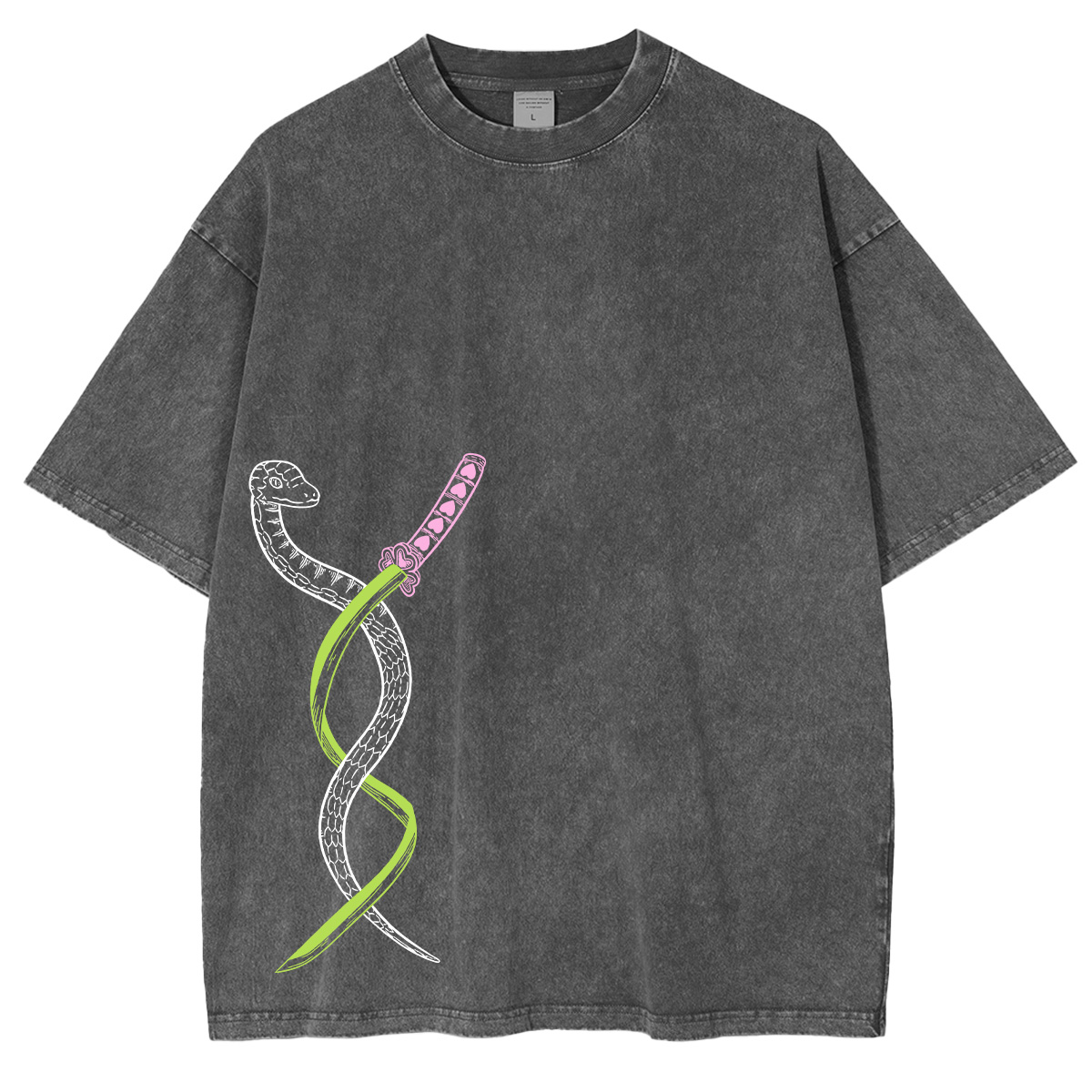 Iguro Obanai X Kanroji Mitsuri Vintage Tee