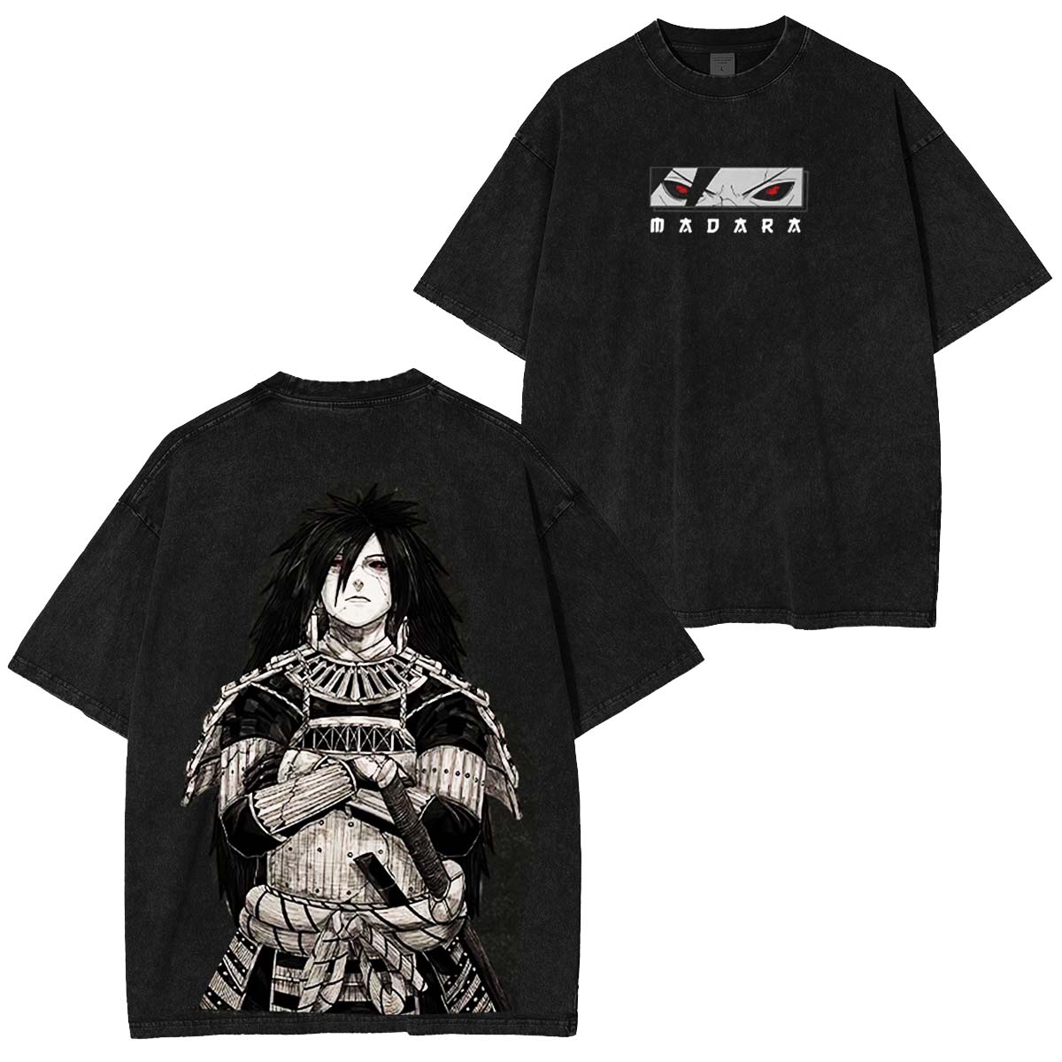 Uchiha Madara x Naruto Anime Tee
